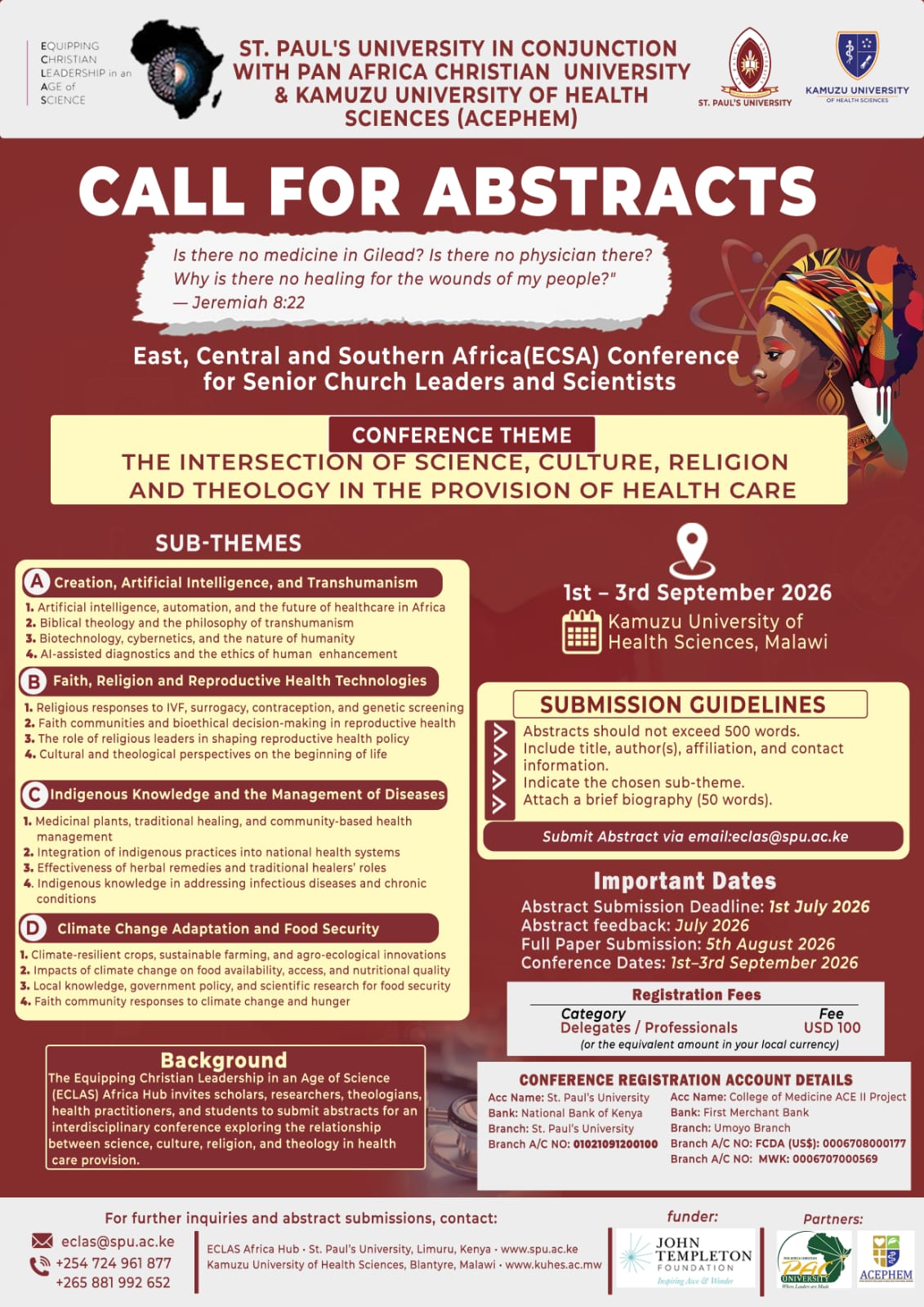 call for abstracts